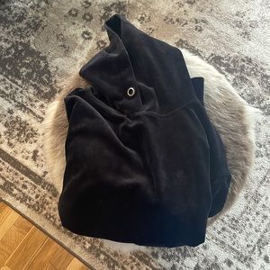 Harlowe and Graham Velour Hoodie